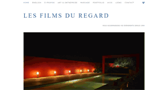 Desktop Screenshot of lesfilmsduregard.com